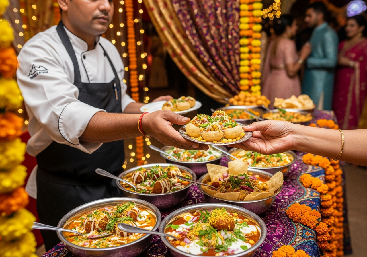 Live Chaat & Pani Puri Counter